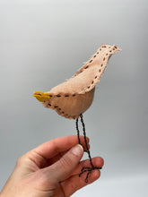 Load image into Gallery viewer, Bird with Wire Legs - Soft Pink - straight legs
